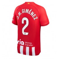 Camisa de time de futebol Atletico Madrid Jose Gimenez #2 Replicas 1º Equipamento 2023-24 Manga Curta